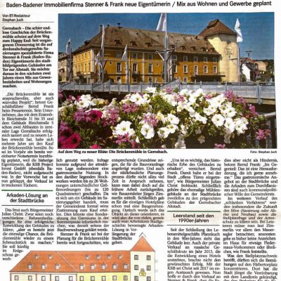 Brückenmühle Zeitungsartikel